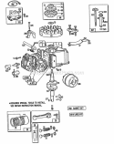 Part Location Diagram of 396455 Briggs and Stratton Piston Assembly (Standard)